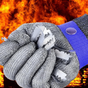 gant de protection en acier inoxydable